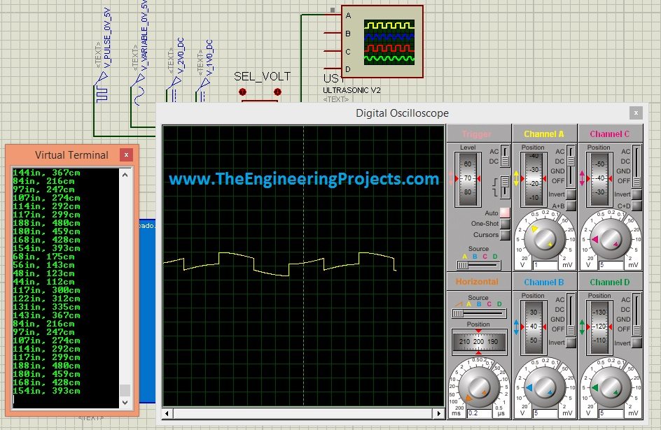 Ultrasonic Library For Proteus Ultrasonic Simulation 