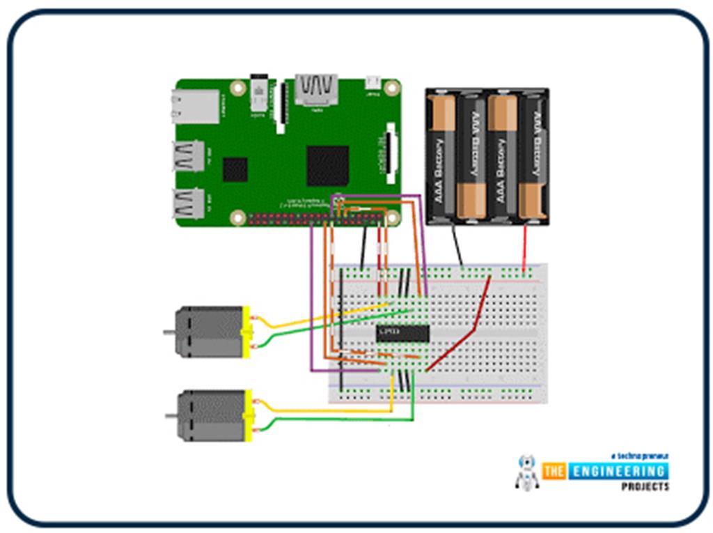 Control Dc Motor With Raspberry Pi 4 Using Python The Engineering Projects 