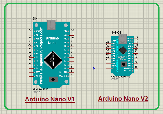 arduino library in proteus